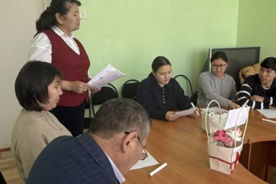 “Позитивті мағыналар аумағы” психологиялық онкүндігі аясында мектеп психологы Бакрамова Б.А. 9-11 сыныптар арасында арасында тренинг өткізді.